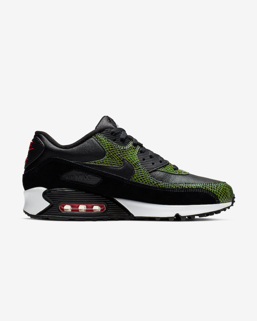 Tenis Nike Air Max 90 Green Python