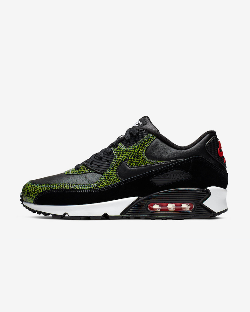 Tenis Nike Air Max 90 Green Python